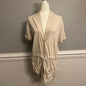 Ann Taylor Loft Short Sleeve Cardigan
